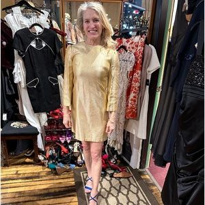 Vintage Gold Dress
